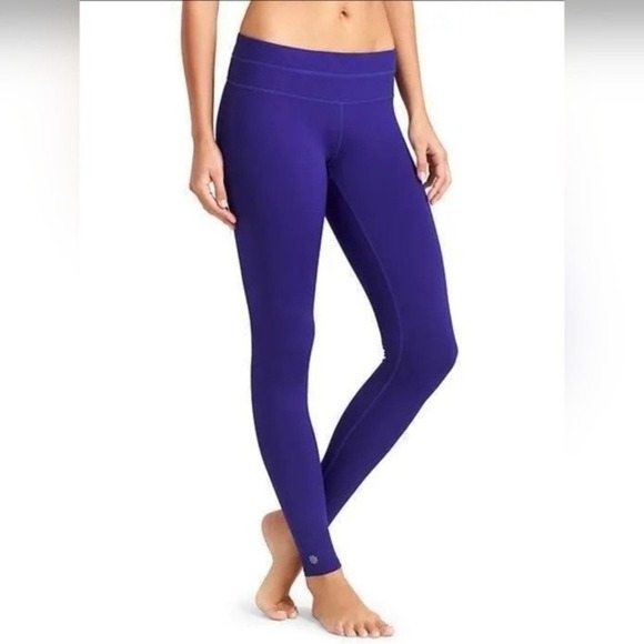 Athleta Pants - Athleta Sonar Leggings, Sapphire Blue SIZE S Small Purple
